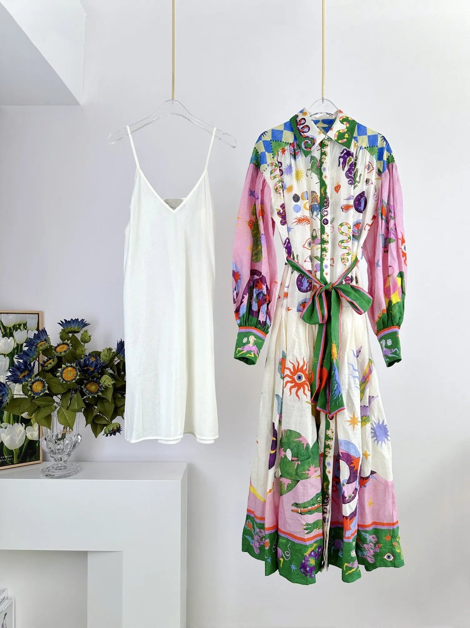 Getadme-Female Clothing Woman Clothes Women's Dress Evening Party Elegant Dresses Prom Dresses Summer Printing Casual Long Dress