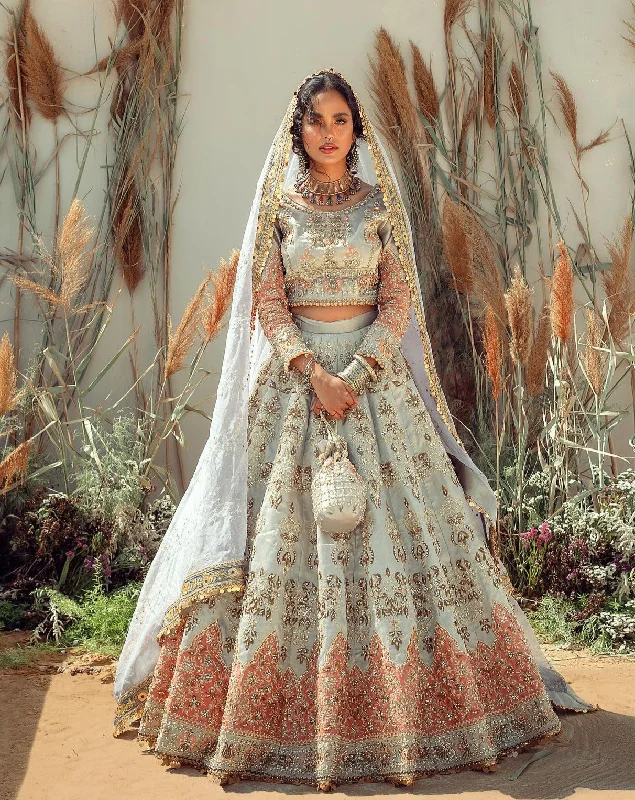 Traditional Pakistani Choli Lehenga Bridal Dress #BS919
