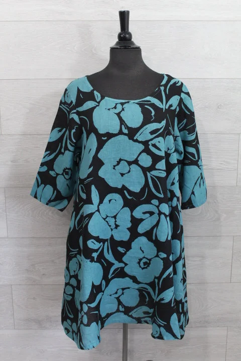 Bryn Walker Print Linen - Hopper Dress