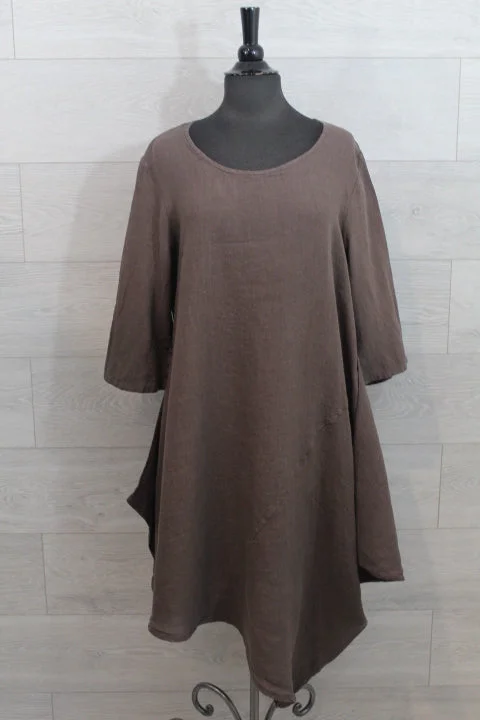 Bryn Walker Light Linen - Naida Tunic Dress  Best Seller
