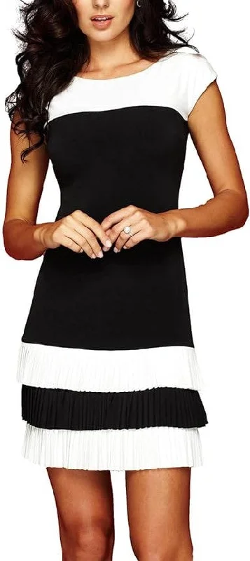 Frank Lyman - Black/Ivory Dress 31029