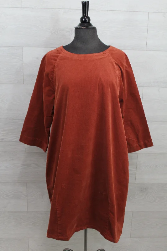 Cut Loose Mini Corduroy - Raglan Dress FINAL SALE PRICE