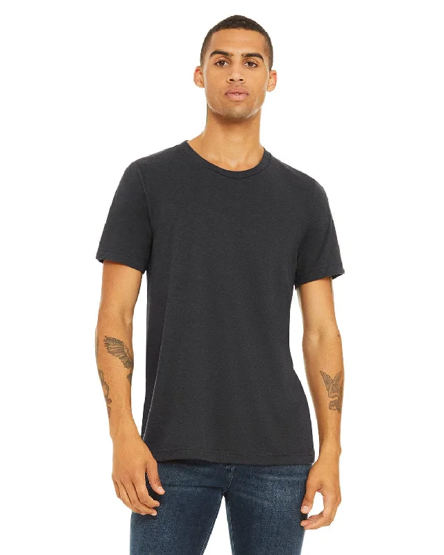 Bella+Canvas Triblend T-Shirt | Sd Dk Gry Trblnd Solid Print Embellished
