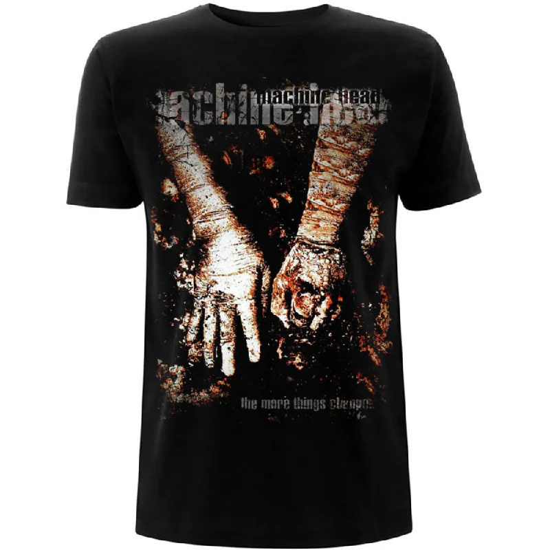 Machine Head | Official Band T-Shirt | The More Things Change Fashionable Trendy Casual Machine Head | Official Band T-Shirt | The More Things Change Fashionable Trendy Casual