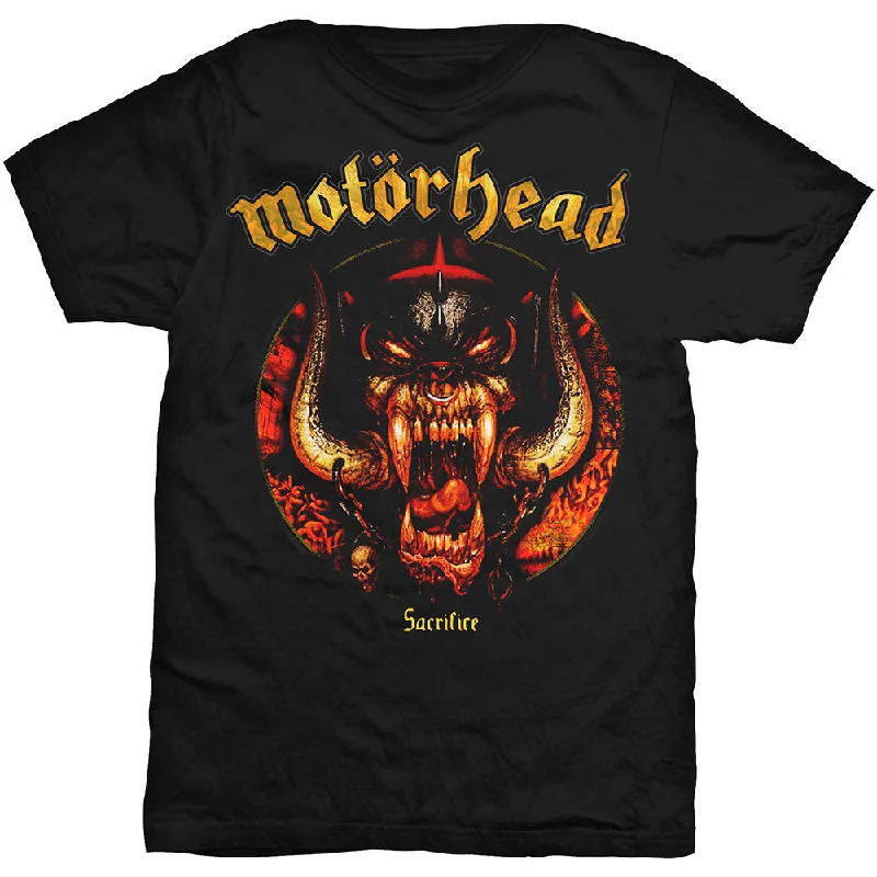Motorhead | Official Band T-Shirt | Sacrifice Rayon Velvet Corduroy