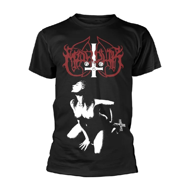 Marduk Unisex T-shirt: Fuck Me Jesus (Black) (back print) Mesh Blend Leather Blend Suede Blend Marduk Unisex T-shirt: Fuck Me Jesus (Black) (back print) Mesh Blend Leather Blend Suede Blend