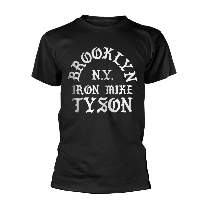 Mike Tyson Unisex T-shirt: Old English Text Zippered Front Buttoned Front Snap Front Mike Tyson Unisex T-shirt: Old English Text Zippered Front Buttoned Front Snap Front