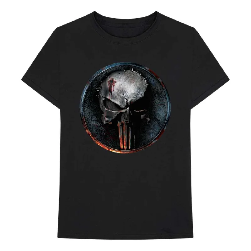Marvel Comics | Official Band T-Shirt | Punisher Gore Skull Welt Pockets Slit Pockets Marvel Comics | Official Band T-Shirt | Punisher Gore Skull Welt Pockets Slit Pockets