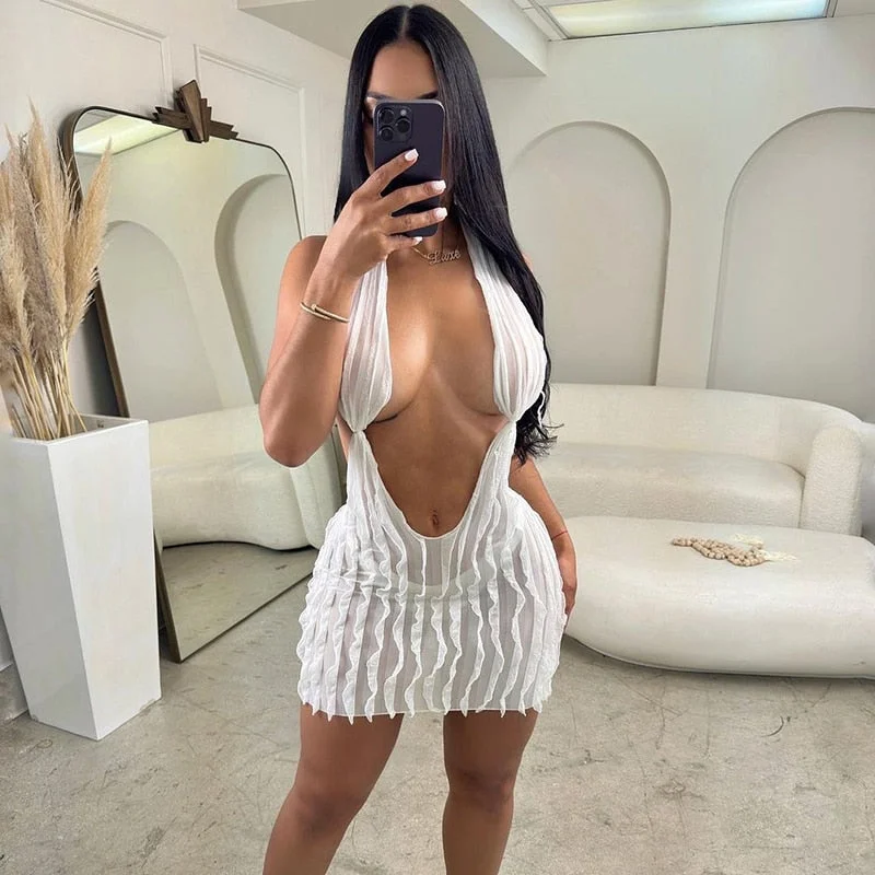 White Mini Dress