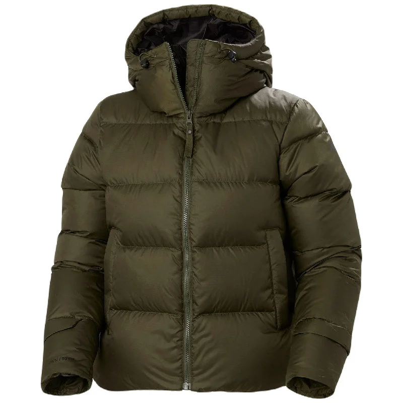 Helly Hansen Women's Utility Green Essence Down Jacket Ribbed Jacket Pleated Jacket Ruffled Jacket Helly Hansen Women's Utility Green Essence Down Jacket Ribbed Jacket Pleated Jacket Ruffled Jacket