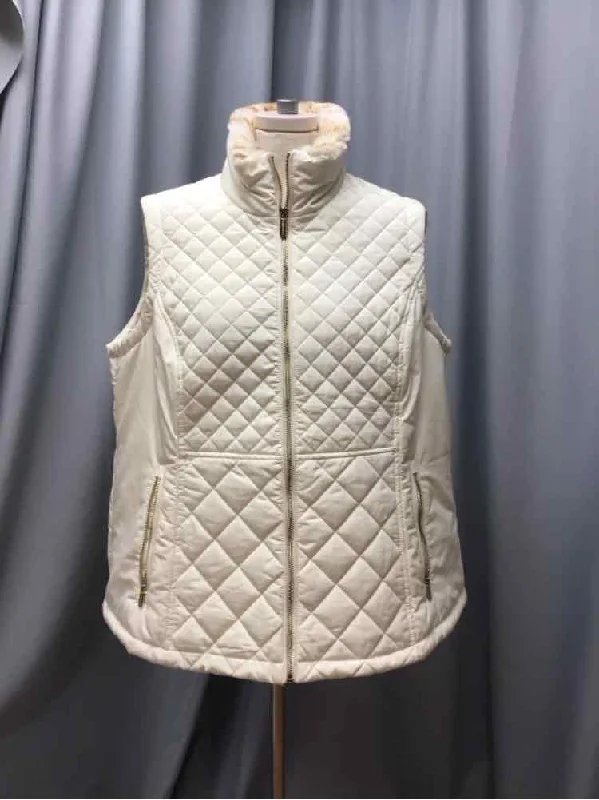 CALVIN KLEIN SIZE X LARGE Ladies JACKET Welt Pockets Slit Pockets Flap Pockets