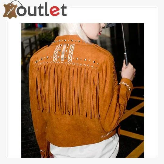 Camel Brown Fringed Leather Studded Biker Jacket Herringbone Jacket Checkered Jacket Solid Jacket Camel Brown Fringed Leather Studded Biker Jacket Herringbone Jacket Checkered Jacket Solid Jacket