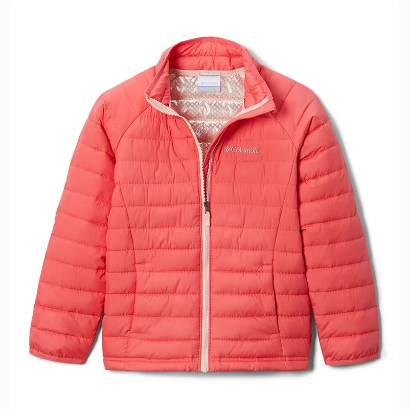 Columbia Girls Powder Lite Jacket Nylon Fabric Polyester Fabric Spandex Fabric
