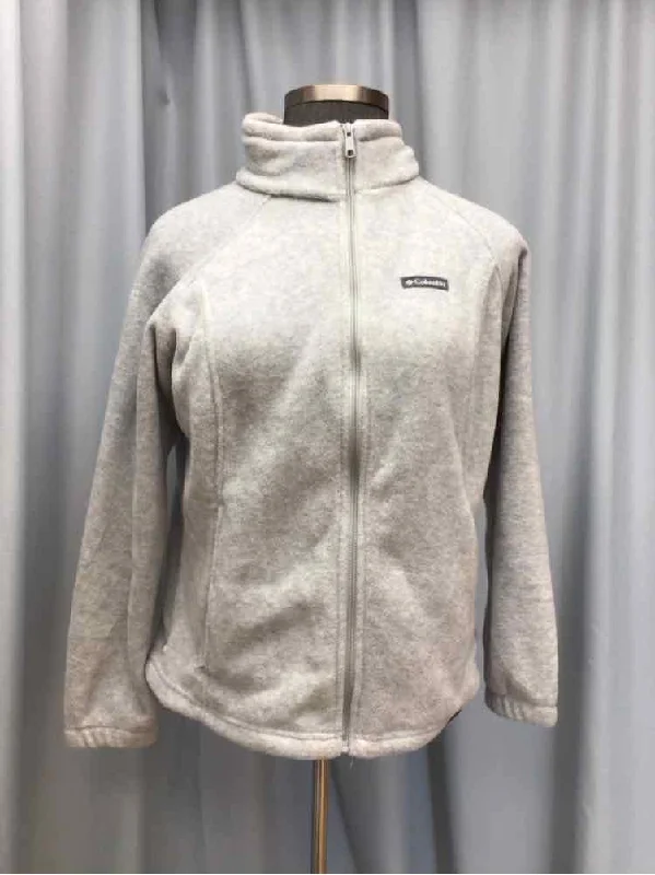 COLUMBIA SIZE 1 X Ladies JACKET Front Pockets Side Pockets Patch Pockets