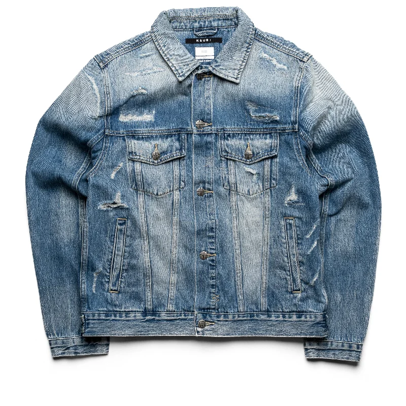 Ksubi Classic Jacket - Tektonik Mesh Jacket Canvas Jacket Denim Jacket