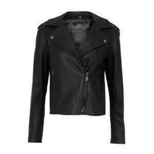NIGHT ANGLE BLACK LEATHER JACKET FOR WOMEN Embroidered Jacket Appliqued Jacket Beaded Jacket NIGHT ANGLE BLACK LEATHER JACKET FOR WOMEN Embroidered Jacket Appliqued Jacket Beaded Jacket