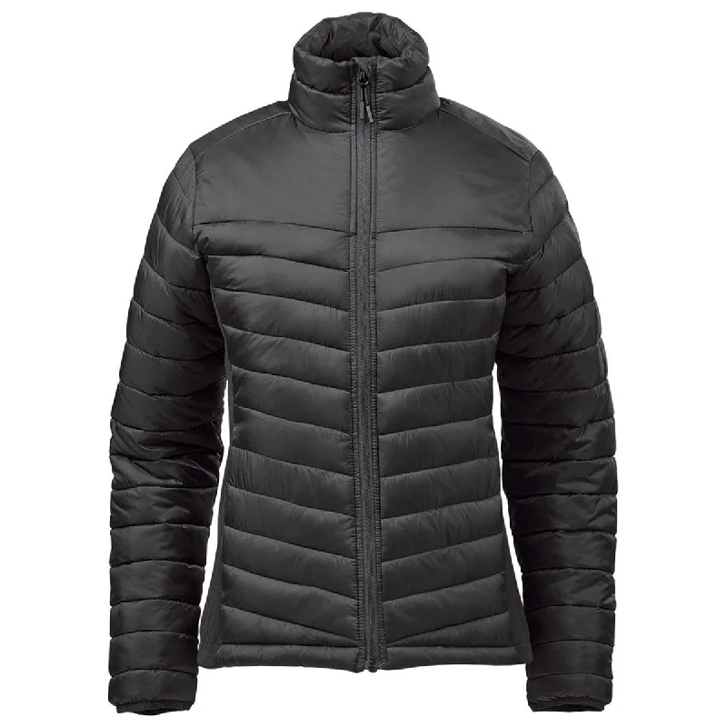 Stormtech Women's Black/Granite Montserrat Thermal Jacket Denim Jacket Leather Jacket Suede Jacket Stormtech Women's Black/Granite Montserrat Thermal Jacket Denim Jacket Leather Jacket Suede Jacket