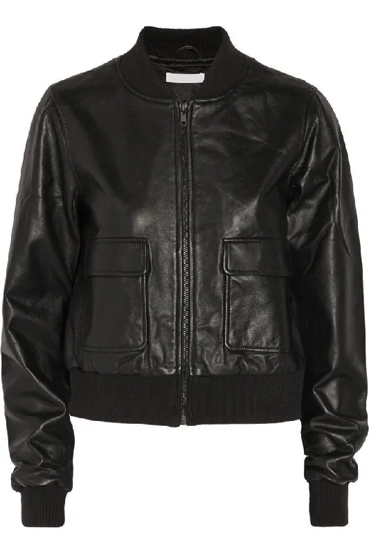 Super Barry Women Bomber Black Leather Jackets Fitted Jacket Loose Jacket Oversized Jacket Super Barry Women Bomber Black Leather Jackets Fitted Jacket Loose Jacket Oversized Jacket