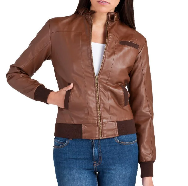 Super Bendy Women Bomber Leather Jackets Hooded Jacket Caped Jacket Shawl Collar Jacket Super Bendy Women Bomber Leather Jackets Hooded Jacket Caped Jacket Shawl Collar Jacket