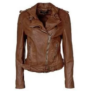 Super Bingeo Women Biker Leather Jackets Cotton Jacket Linen Jacket Terry Jacket