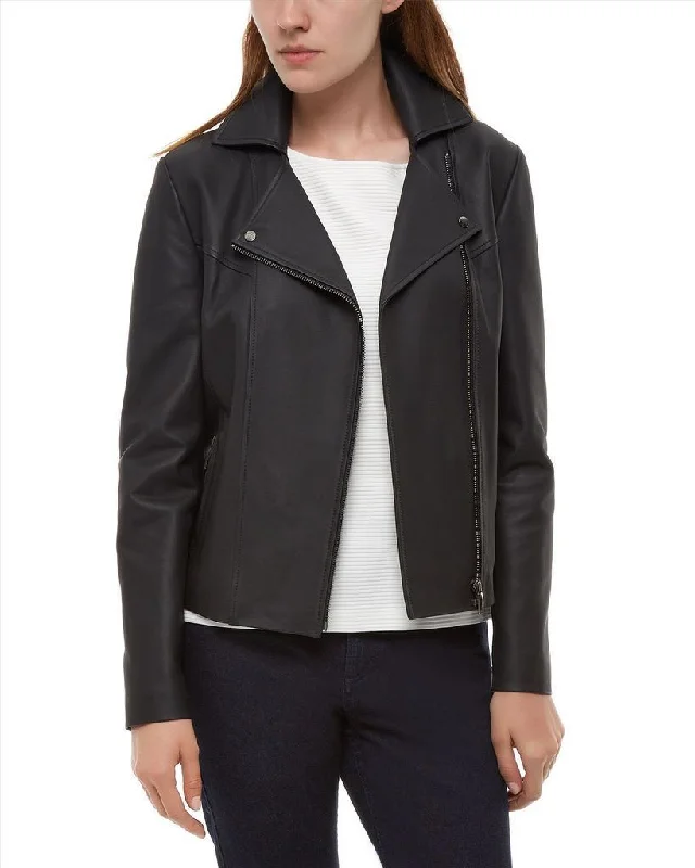 Super Cisco Women Classic Leather Jackets Snapped Jacket Toggled Jacket Drawstring Jacket Super Cisco Women Classic Leather Jackets Snapped Jacket Toggled Jacket Drawstring Jacket