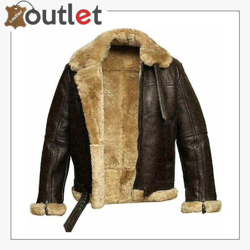 Women RAF B3 Pilot Winter Real Shearling Sheepskin Leather Bomber Aviator Jacket Hooded Jacket Caped Jacket Shawl Collar Jacket Women RAF B3 Pilot Winter Real Shearling Sheepskin Leather Bomber Aviator Jacket Hooded Jacket Caped Jacket Shawl Collar Jacket