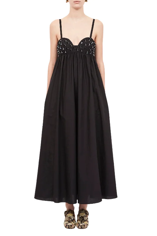 Harlan Maxi Dress Trendy Off-Shoulder Ruffle Maxi Dress