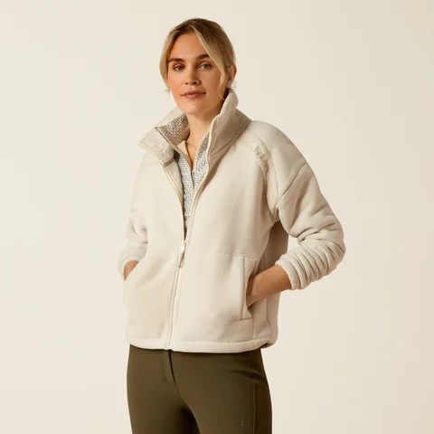 Women's Lafayette Full Zip Sweatshirt - Summer Sand Hoodie with Hem Detail Decorative Unique