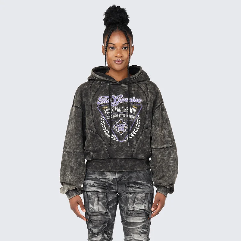 Oversized Pullover Hoodie - Graphite Hoodie with Hem Drawcord Adjustable Customizable Oversized Pullover Hoodie - Graphite Hoodie with Hem Drawcord Adjustable Customizable