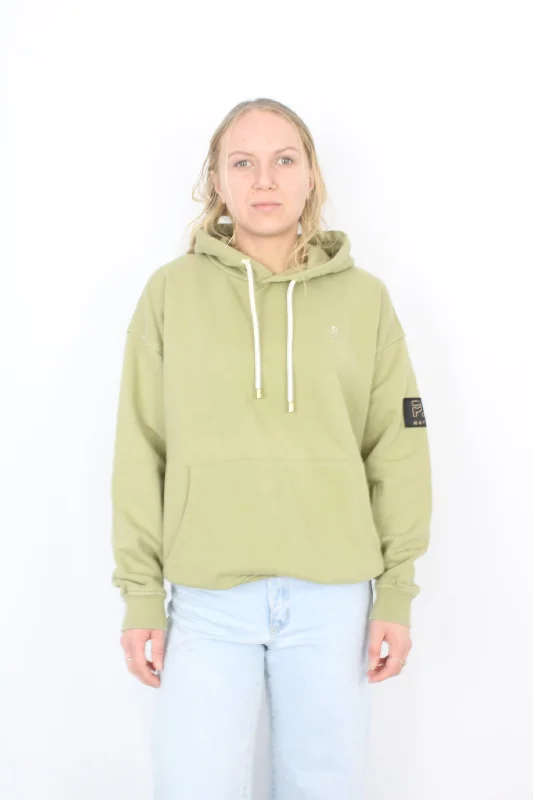 P.E Nation - Text Logo Hoodie Hoodie Crop Top Short Trendy