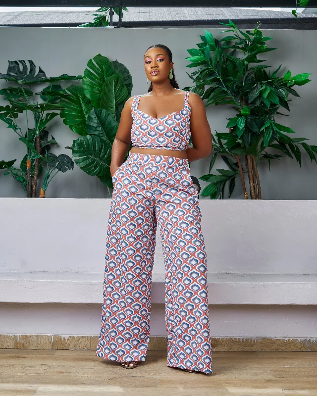 New in African Inspired Crepe Pallazo Pants (Matching Kimono Sold separately) -Kara Cozy Maternity Pants New in African Inspired Crepe Pallazo Pants (Matching Kimono Sold separately) -Kara Cozy Maternity Pants