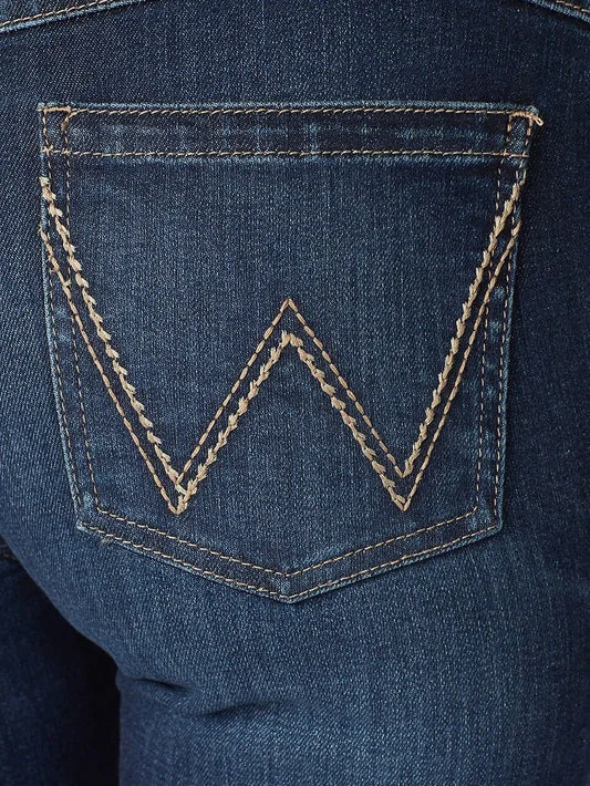 Wrangler Willow Riding Jean Women's 112321431 Chic Ripped Jeans