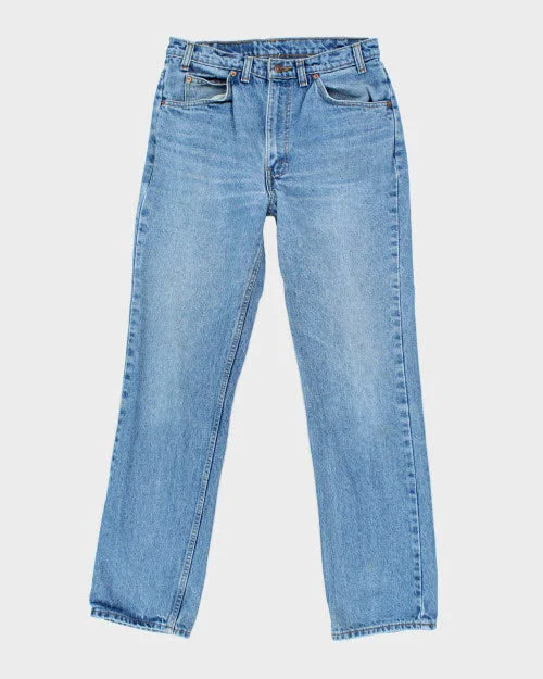 Vintage Levi's 619 Orange Tab Jeans - W32 L32 Comfortable Flare Leg Jeans