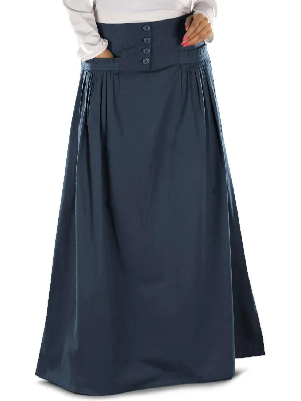Saira Cotton Skirt relaxed fit skirt